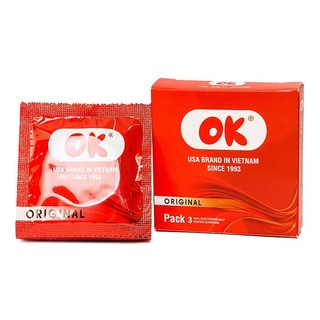 Bao cao su OK Original không mùi