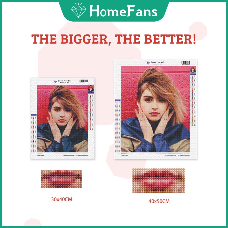 Bộ Tranh Đính Đá 5D Tự Làm 30x30cm / 40x40cm / 50x50cm Hình Khu Rừng Độc Đáo