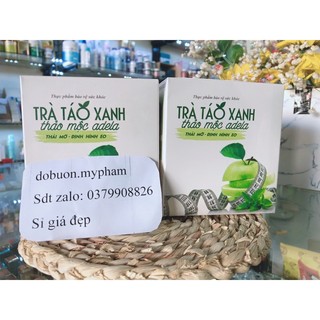 Trà táo xanh kelly detox giảm 3-5kg