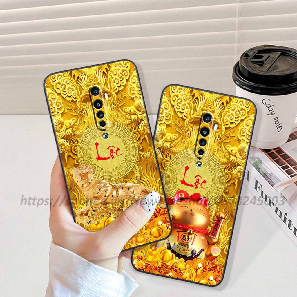Ốp Oppo Reno / Reno Z / Reno 2 / Reno 2F / Reno 2Z in hình 12 Con Giáp Tài Lộc 3D