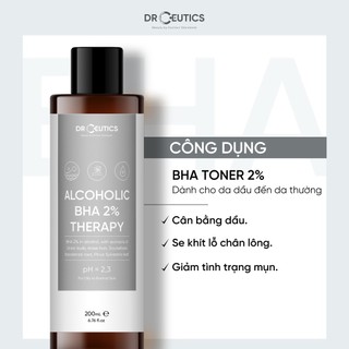 Dung Dịch Làm Sạch Và Cân Bằng Da DrCeutics BHA 2% - 200ml