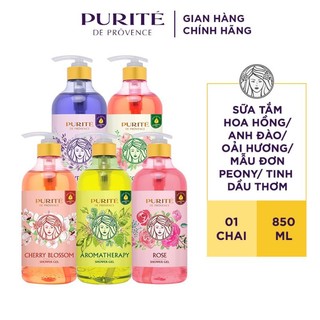 Sữa tắm Purite by Provence 850ml
