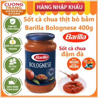 Sốt cà chua thịt bò bằm Barilla Bolognese 400g