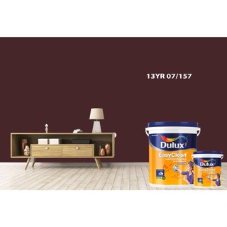 Sơn nước cao cấp - Tone Nâu cực đẹp- Trang trí decor phòng- Dulux Easyclean Lau Chùi Hiệu Quả - Bề Mặt Bóng