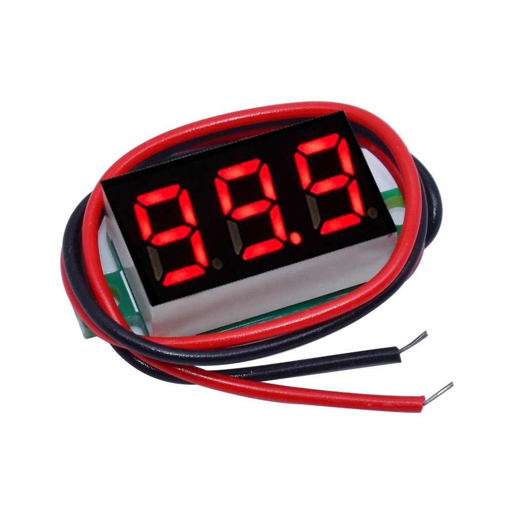 Vôn Kế Điện Tử 3 Dây 0.28 inch DC 0-100V
