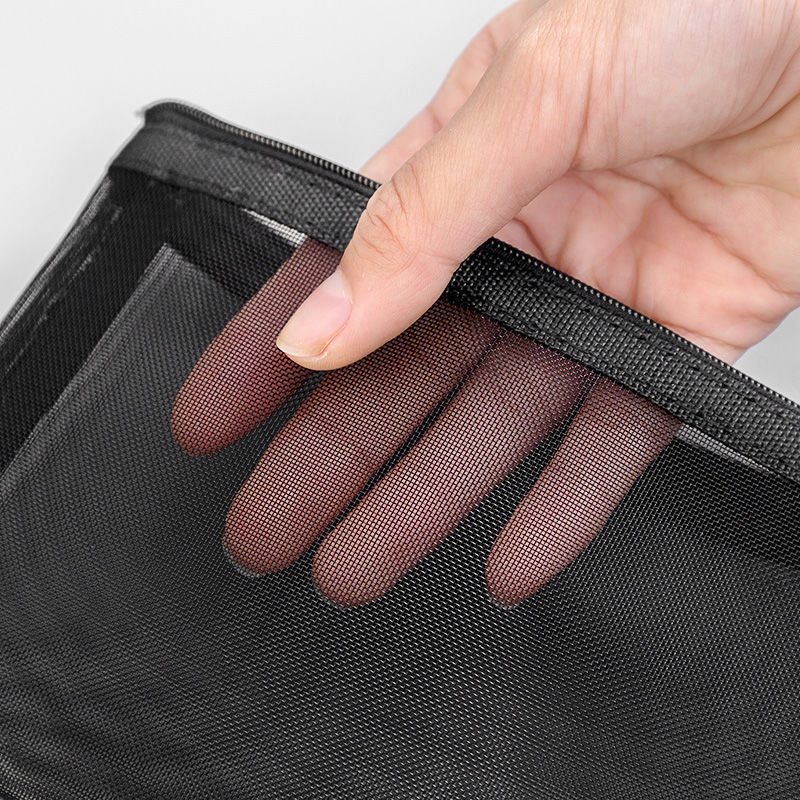 Túi Đựng Bút Dạng Lưới Trong Suốt Sức Chứa Lớn Kiểu Dáng Đơn Giản