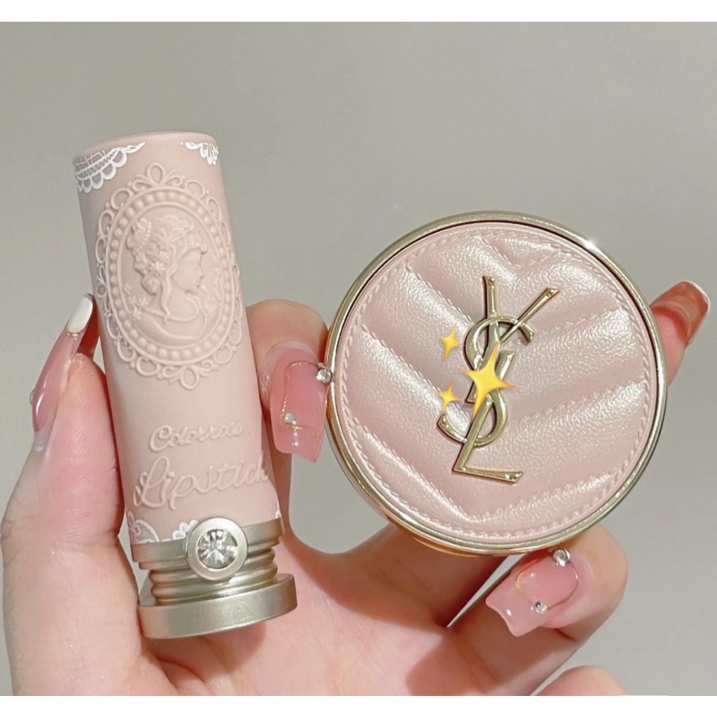 PHẤN NƯỚC CUSHION YSL MINI 5G PHIÊN BẢN LIMITED 2021 VỎ DA MỚI NHẤT