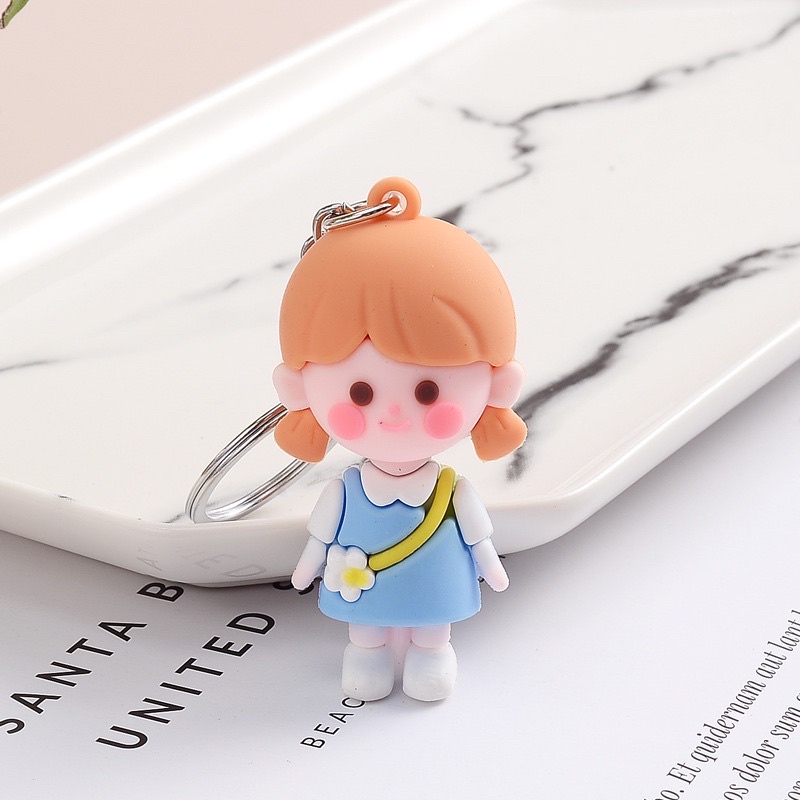 Móc Khoá Cặp Đôi Nam Nữ Xinh Xắn - Móc Khoá Mai Linh