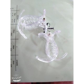 Cặp càng cua 3 răng trong suốt