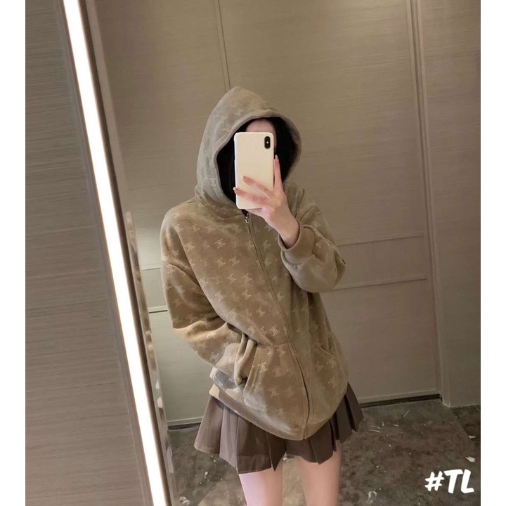 Áo khoác nỉ nhung celinee