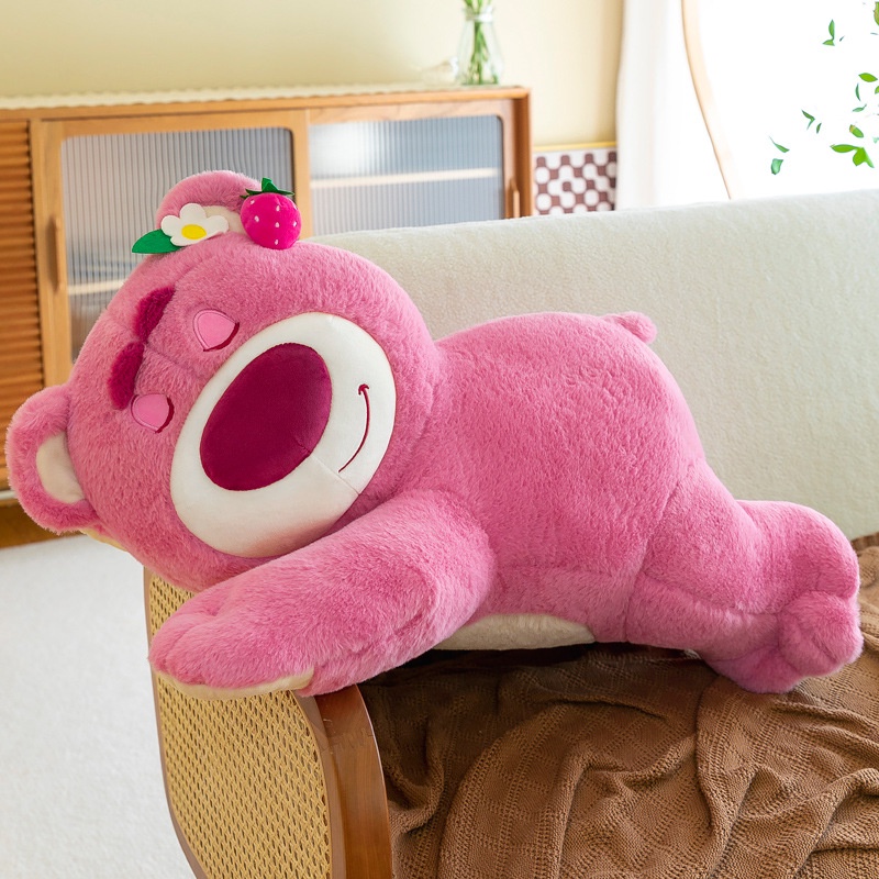 Lotso Thú Nhồi Bông Hình Gấu Dâu Tây Disney Đáng Yêu