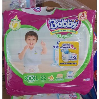 Tã quần bobby xxxl22+6/xxxl24