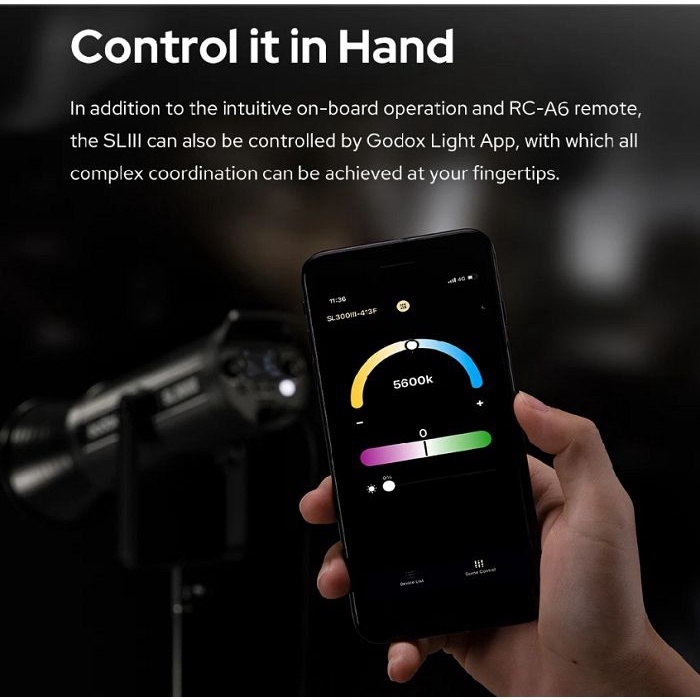 Đèn led Godox Studio SL200 III HL Lighitng