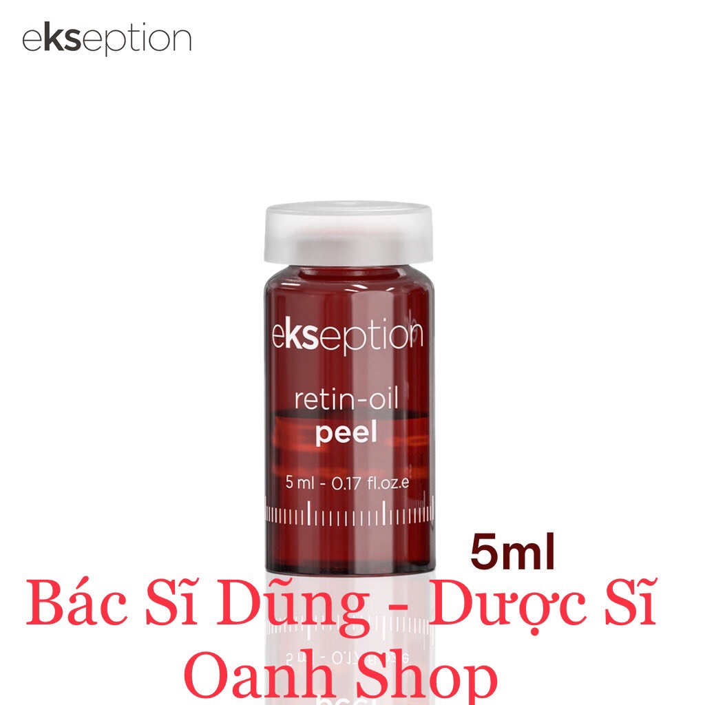 Retin-Oil Peel EKSEPTION - Căng Bong, Se LCL Trẻ Hóa Da - Retinol 3.46%, BHA 2%
