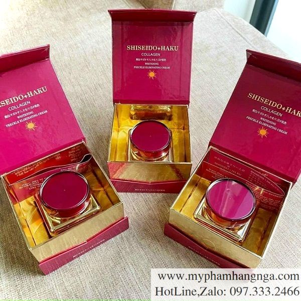 KEM NÁM – DƯỠNG TRẮNG DA SHISEIDO HAKU NHẬT BẢN