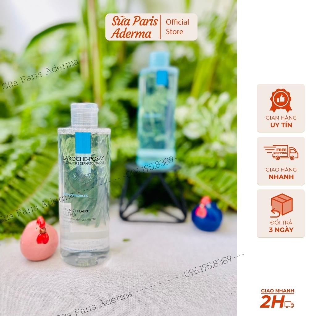 Tẩy trang La roche-Posay Micellar Water 400mL- Dành cho da dầu và da nhạy cảm_Sữa Paris Aderma