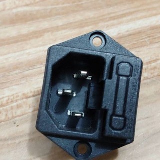 Ổ ac có cầu chì jack AC (tặng cầu chì)