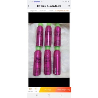 Xịt siêu bóng tóc HEAD RUSH BED HEAD TIGI 200ML