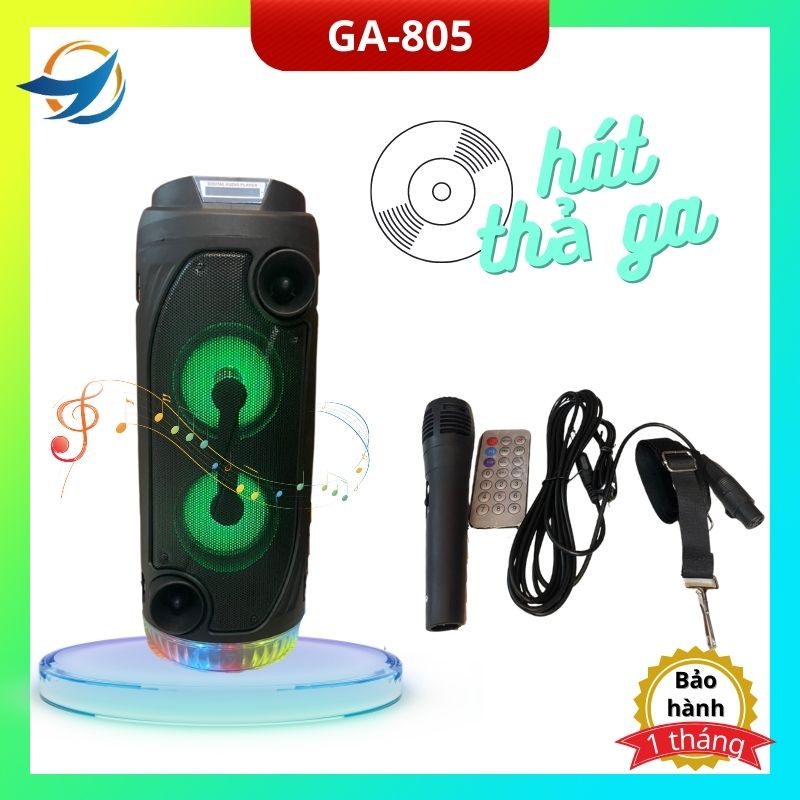 LOA BLUETOOTH S4403 KIỂU DÁNG ĐỘC ĐÁO CÔNG SUẤT 10W KÈM ĐÈN LED 7 MÀU ÂM THANH HIFI SỐNG ĐỘNG KẾT NỐI 2 LOA