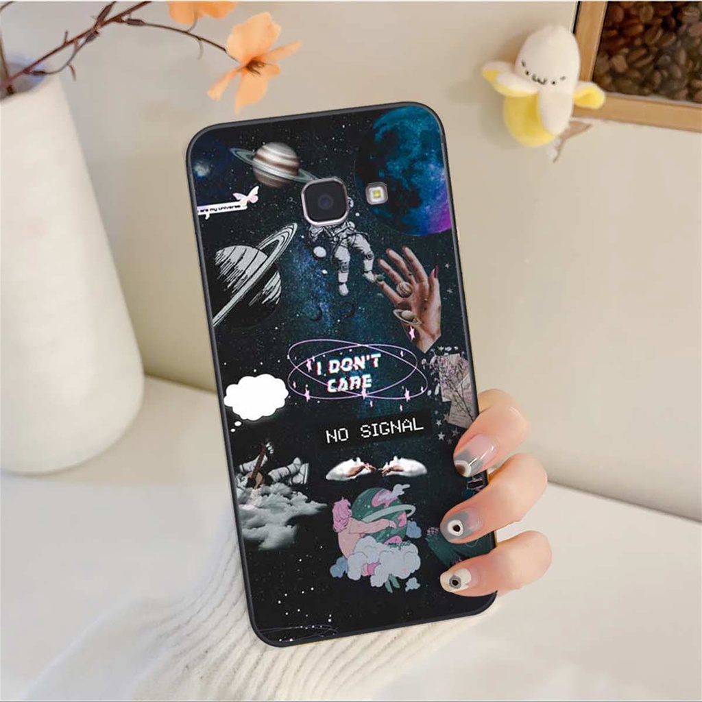 Ốp lưng Samsung J5 Prime hình phi hành gia phê pha, lang thang trên mây, ốp rẻ bền đẹp