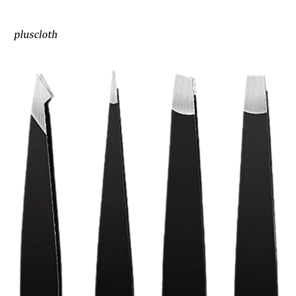 Set 4 Nhíp Nhổ Lông Mày Tiện Lợi