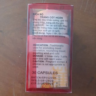kiện bộ tráng cốt hoàn