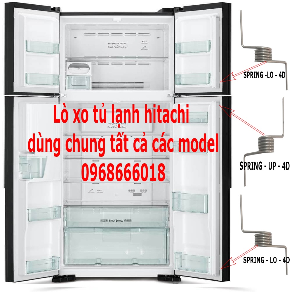 Lò xo tủ lạnh hitachi  HÀNG CHÍNH HÃNG  dùng chung cho tất cả các model