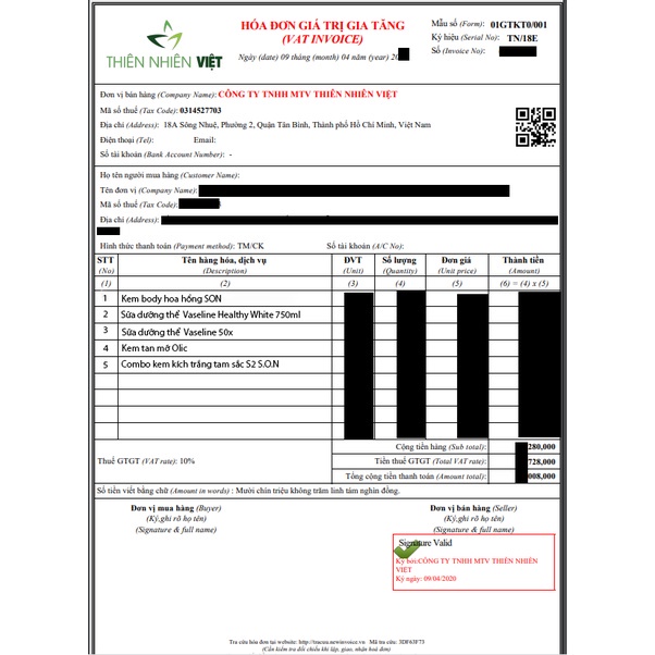 Kem Body Kích Trắng Tam Sắc S2 SON Chính Hãng