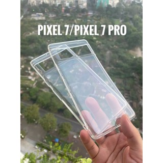 Ốp lưng Google Pixel 7, Pixel 7 Pro Dẻo Trong Suốt Chính Hãng Gor, khoét mắt Camera