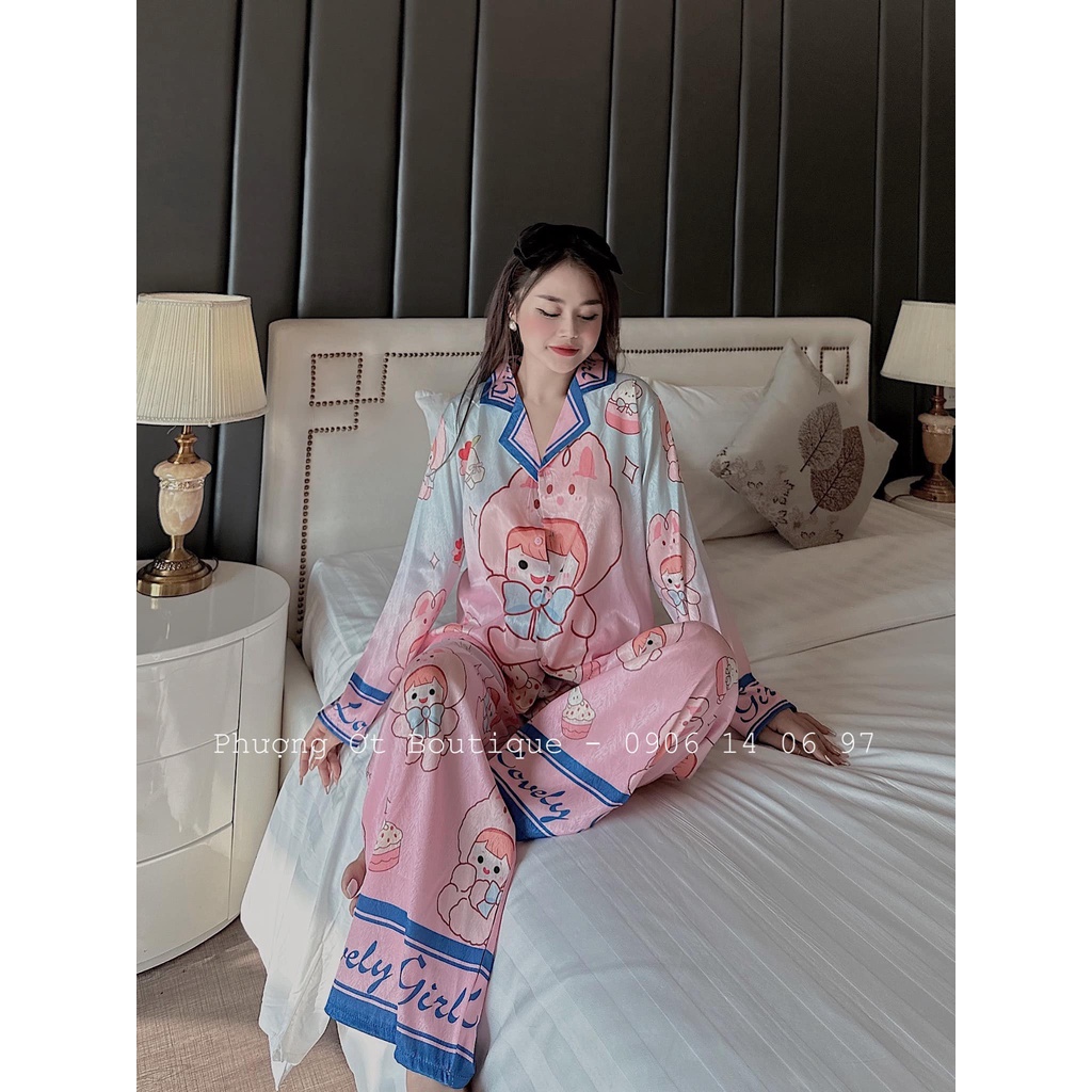 Mẫu (16) SAM đồ bộ Pizama cao cấp (40kg-60kg)