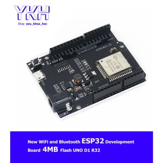 New wifi and bluetooth esp32 development board 4mb flash uno d1 r32