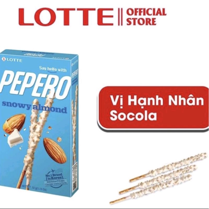 Bánh Que SOCOLA PEPERO LOTEE Nhập Khẩu Hàng Quốc