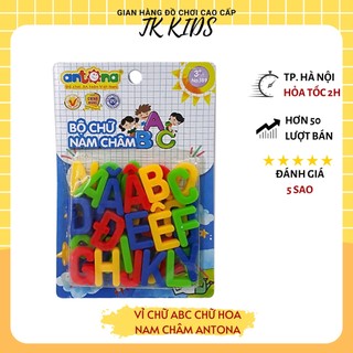 Bộ chữ cái nam châm cho bé ABC 33 chữ Antona dạy học cho bé No.189