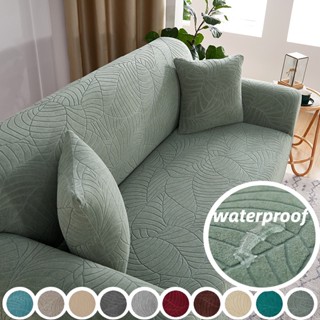 Vỏ Bọc Ghế Sofa 1 / 2 / 3 / 4 Chỗ Ngồi Hình Chữ L Chất Liệu Spandex Co Giãn Chống Thấm Nước Thông Dụng