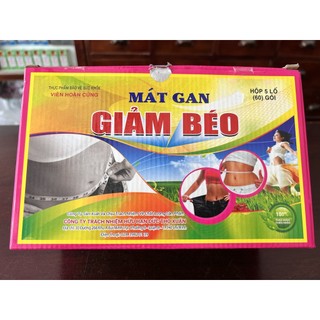 Mát gan - giảm béo - thải độc gói 120v
