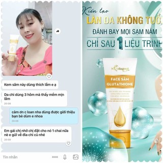 Kem Face Sâm Glutathione Ncollagen