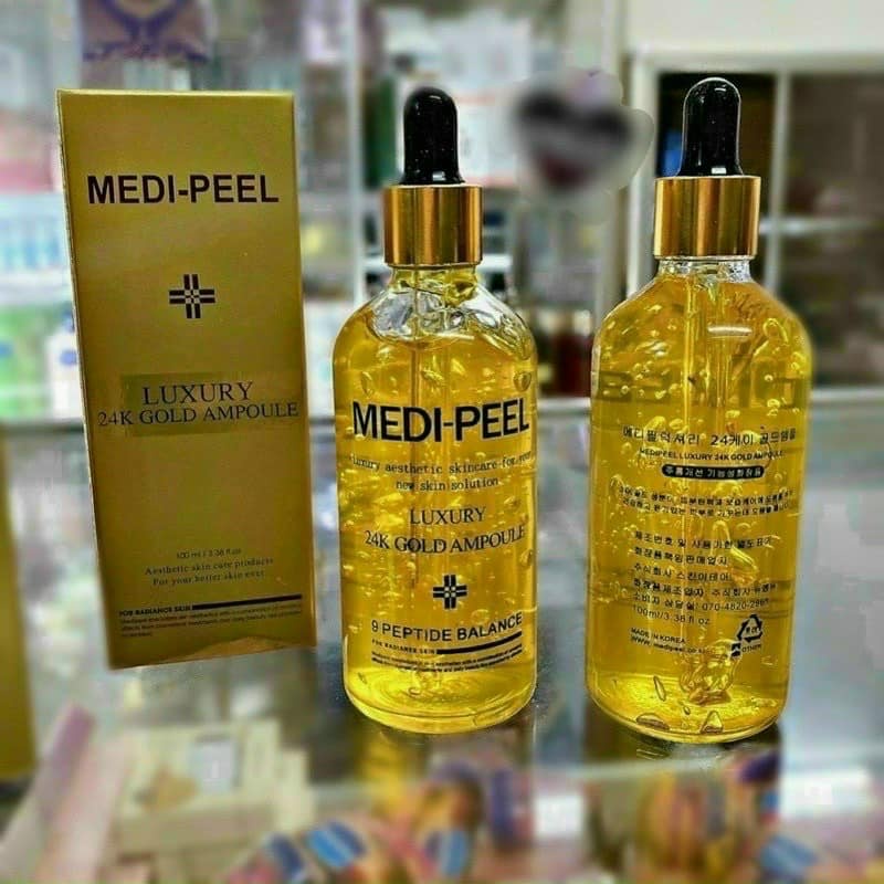 Serum vàng Medi-Peel24k dưỡng da mặt siêu đẹp