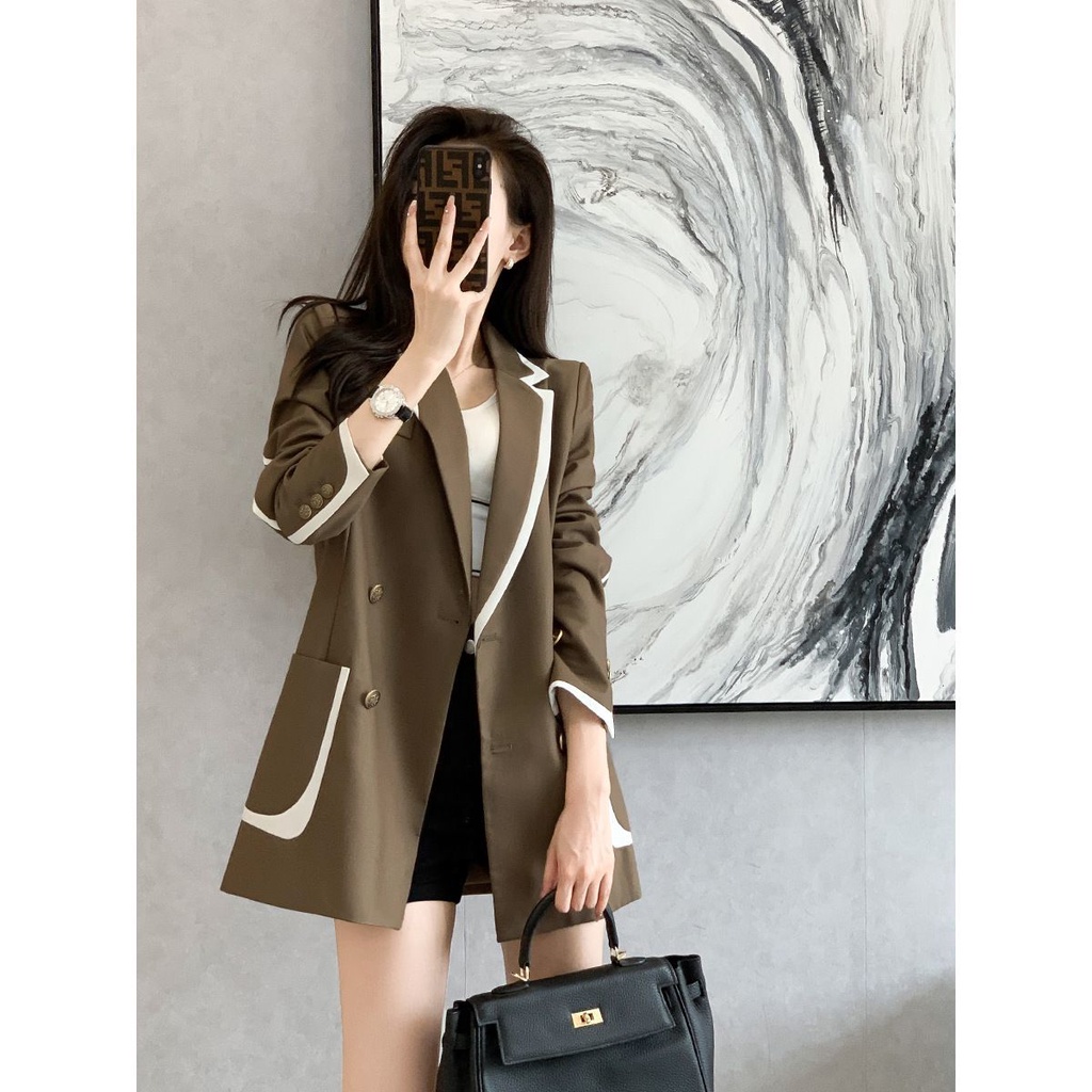 Áo Khoác Suit Thời Trang Mùa Thu 2022 Dành Cho Nữ