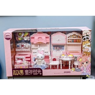 [Rẻ Vô Địch] Mô Hình Đồ Chơi Nhà Của Thỏ