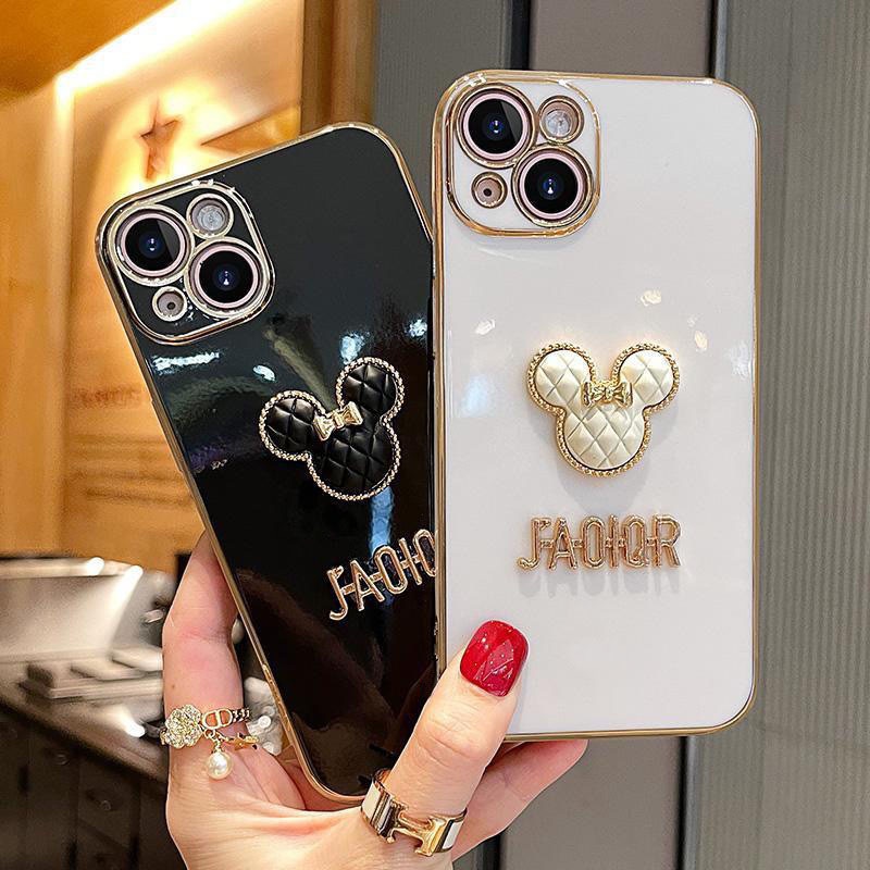 Ốp Điện Thoại Hình Gấu Và Bướm Cho Samsung A13 A22 A23 A32 A33 A30 A52 A53 A54 A73 A70 A71 A51