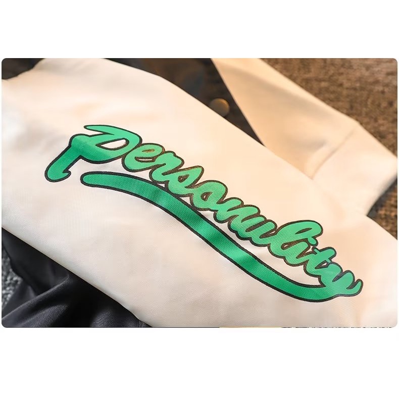 Áo Khoác Bóng Chày Thêu Họa Tiết Phong Cách Cổ Điển Thời Trang Xuân Thu Mới 2022 Cho Bé Trai