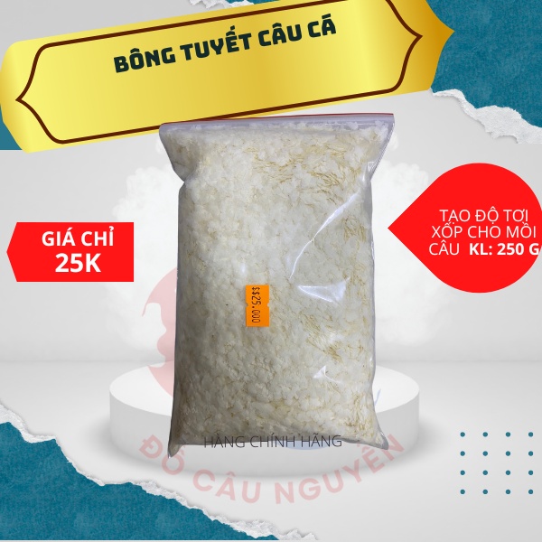(Hỏa tốc) Bông Tuyết Câu Cá 150g 300g 450gtrộn mồi để mồi tơi xốp thu hút cá tốt hơn ( ĐỒ CÂU NGUYỄN)
