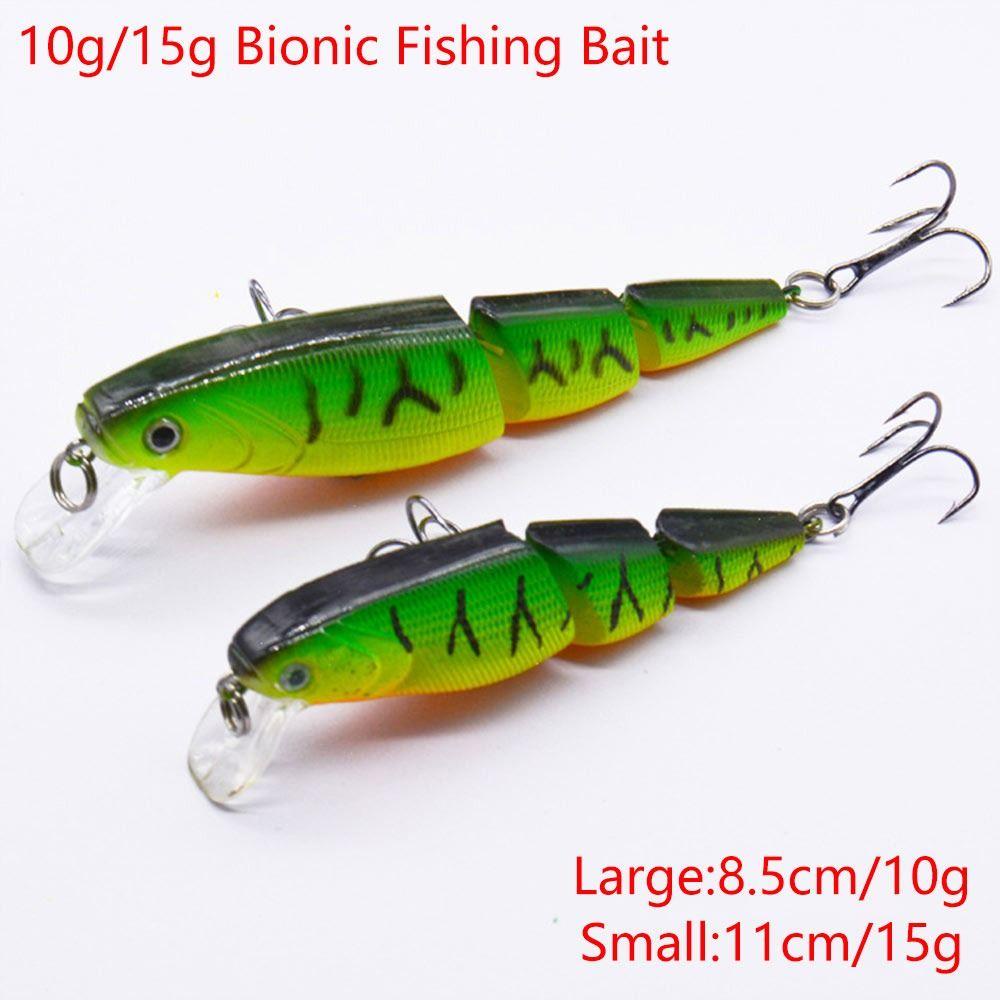 Mồi Câu Cá Giả 3 Đoạn 8.5cm / 10g 8.5cm / 10g