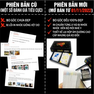 Bộ UNO INFINITY 178 lá - hộp đen TOPBOARDGAME