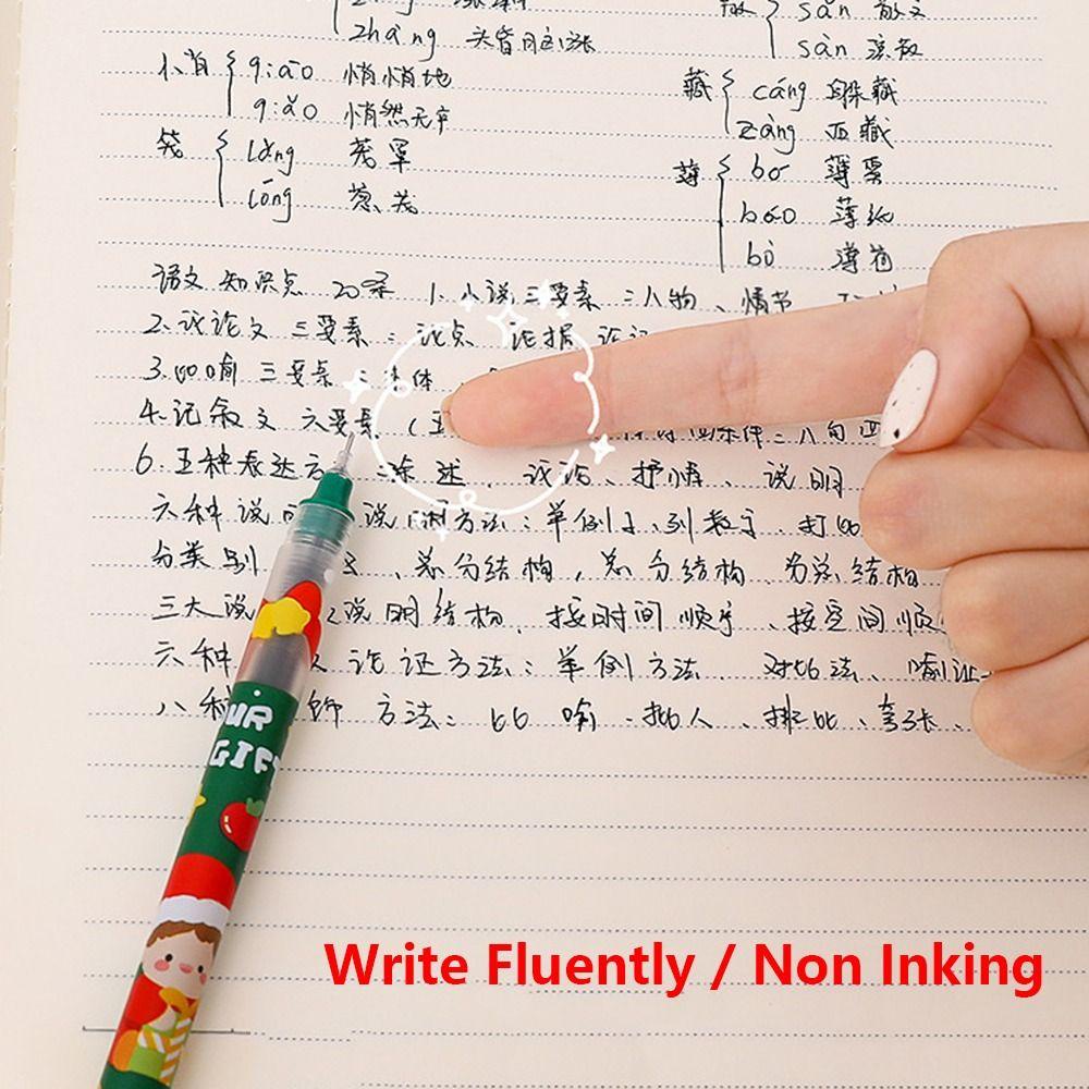 Set 6 Bút Bi Dạng Lỏng Có Độ Phân Giải Cao