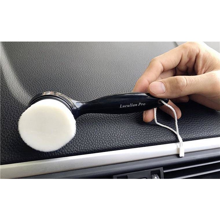 [Car Interior Soft Cleaning Brush] Leather Seat Ceiling Suede Cloth Surface Gap Cleaning Detail Brush UOQg