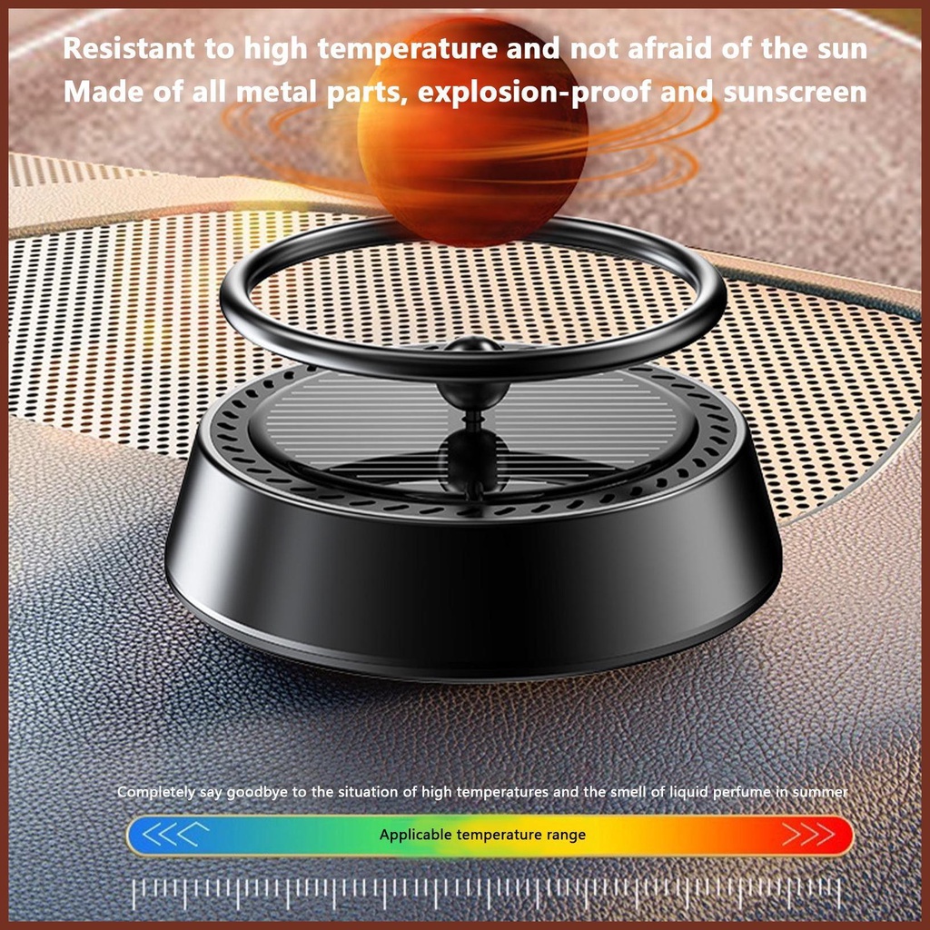 Máy Khuếch Tán Tinh Dầu Xoay Năng Lượng Mặt Trời Trang Trí Nội Thất Xe Hơi / Văn Phòng Hayyisvn