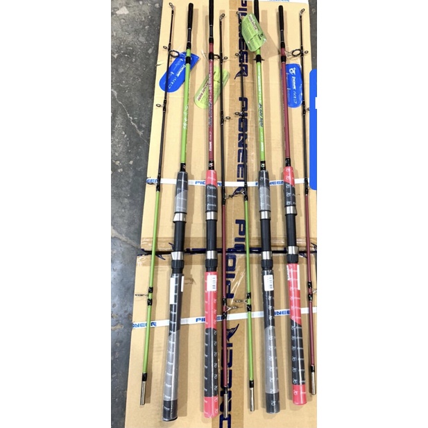 Cần câu đặc 2 khúc Pioneer Avalanche 1m65/1m8/2m1/2m4