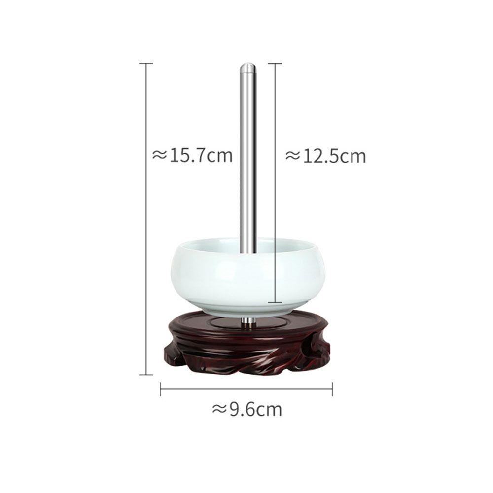 VANES1 Giá Đỡ Con Quay Xoay Bằng Gỗ Làm Trang Sức Thủ Công DIY