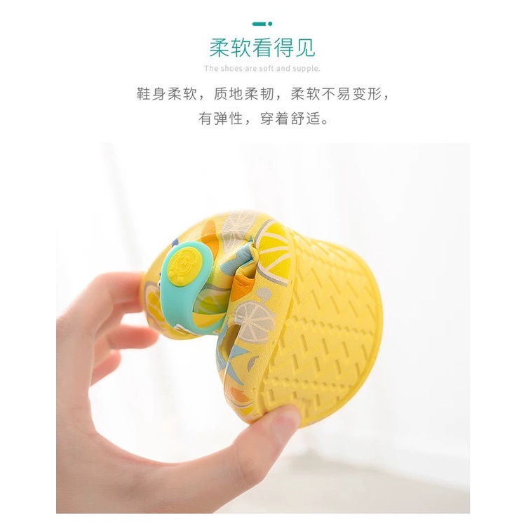 Dép sục crocs, dép cho bé siêu nhẹ, siêu mềm, êm, chống trơn trượt Bobdog – CQ01